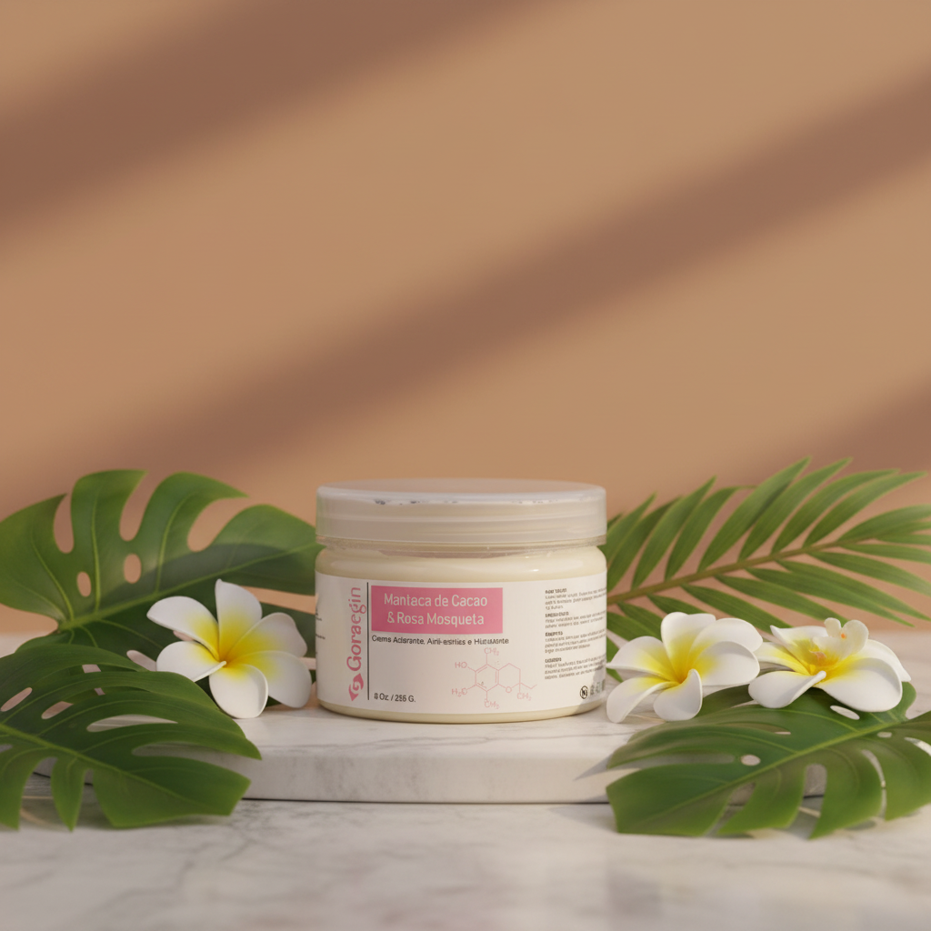 Brightening, Anti‑Stretch Mark & Hydrating Cream/ Crema Aclarante, Antiestrias e Hidratante 8 Oz.